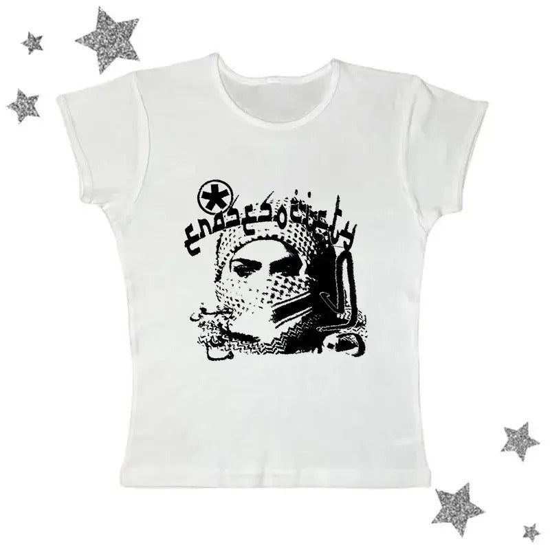 Spice Y2k Baby Gothic Emo Girl Tops Scene 2000s - Adult & Kids T-Shirts, Sweatshirts & Hoodies apparel design preview 1