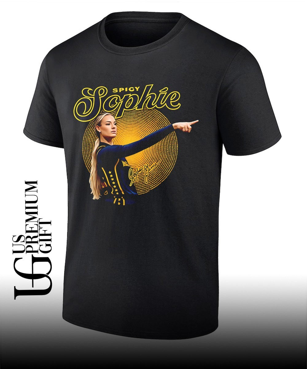 Spicy Sophie Cunningham Indiana Fever WNBA signature - Adult & Kids T-Shirts, Sweatshirts & Hoodies apparel design preview 1