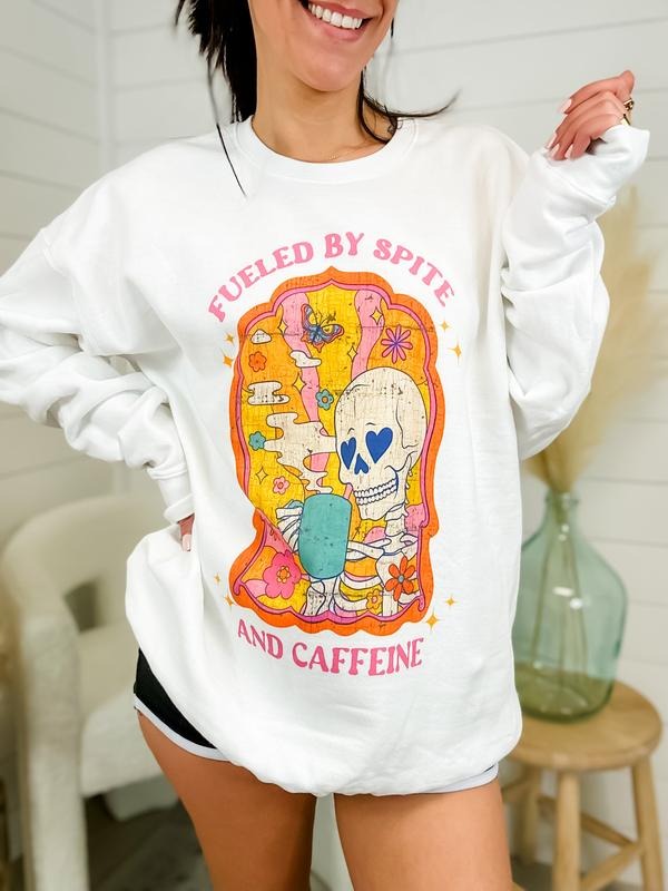 Spite Caffeine - Adult & Kids T-Shirts, Sweatshirts & Hoodies apparel design preview 1