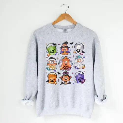 Spooky Nostalgia Halloween Womenswear - Adult & Kids T-Shirts, Sweatshirts & Hoodies apparel design preview 1