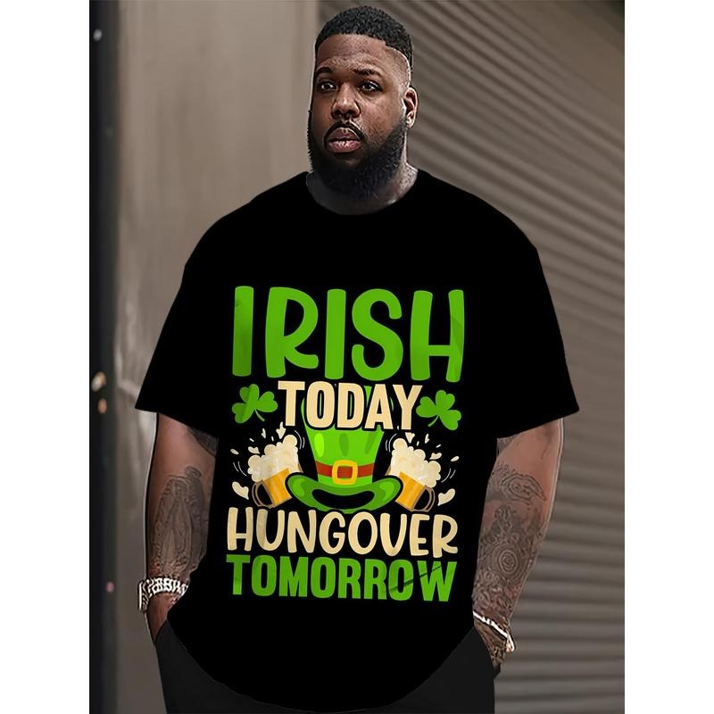 St. Patrick'S Day "Irish Today Hungover Tomorrow" - Adult & Kids T-Shirts, Sweatshirts & Hoodies apparel design preview 1
