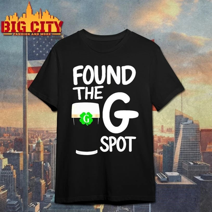 St. Patrick's Day Found The G Spot - Adult & Kids T-Shirts, Sweatshirts & Hoodies apparel design preview 1