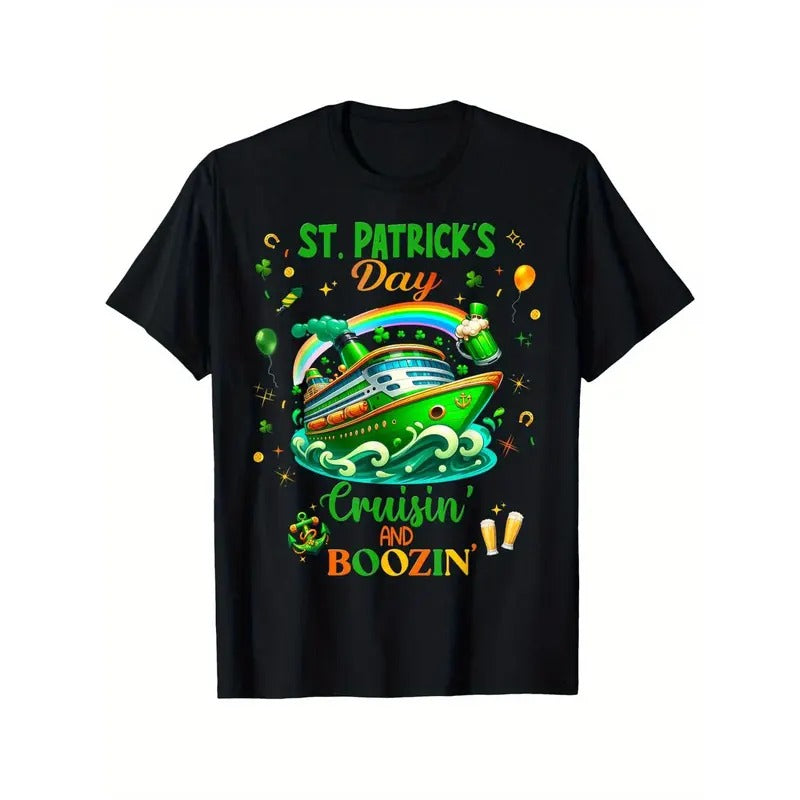 St Patricks Day Matching Cruising Boozing Drinking - Adult & Kids T-Shirts, Sweatshirts & Hoodies apparel design preview 1