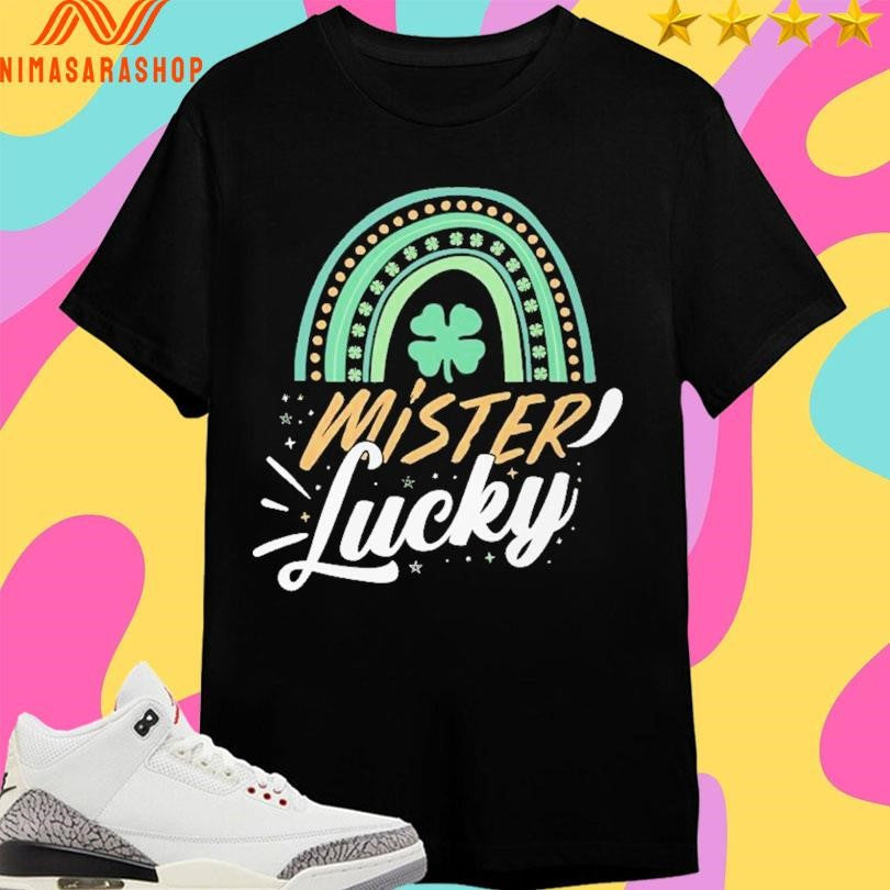 St Patrick’s Day Mister Lucky - Adult & Kids T-Shirts, Sweatshirts & Hoodies apparel design preview 1