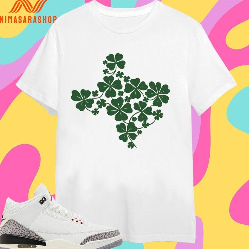 St Patrick’s Day Shamrock Texas - Adult & Kids T-Shirts, Sweatshirts & Hoodies apparel design preview 1