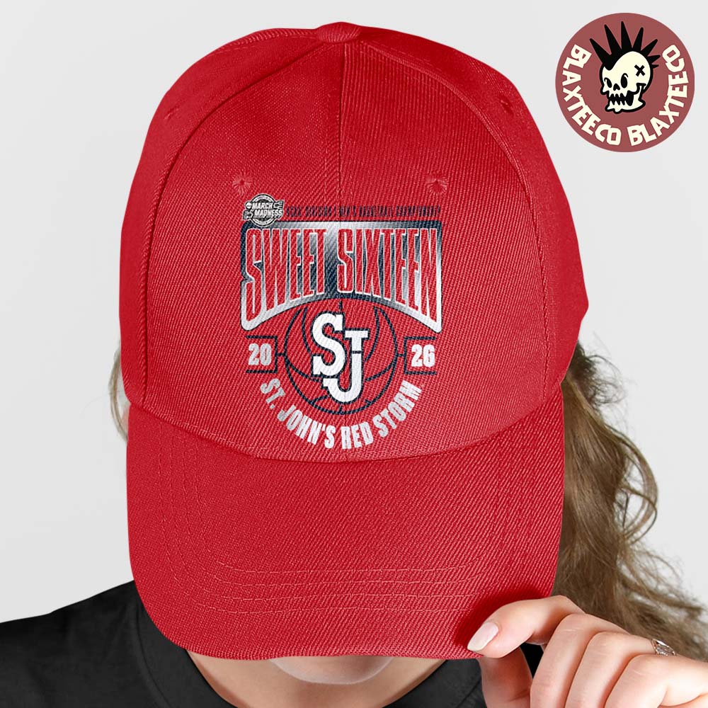 St. John's Red Storm Men's Basketball 2026 NCAA March - Adult & Kids T-Shirts, Sweatshirts & Hoodies apparel design preview 1