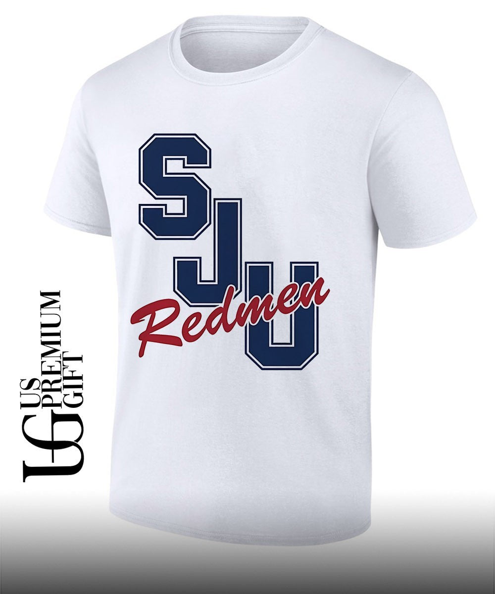 St. John's Redmen Retro Basketball 1988 - Adult & Kids T-Shirts, Sweatshirts & Hoodies apparel design preview 1
