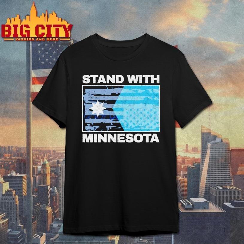 Stand With Minnesota - Adult & Kids T-Shirts, Sweatshirts & Hoodies apparel design preview 1