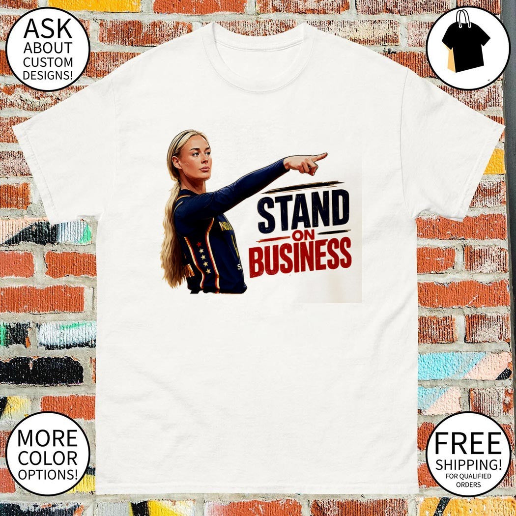 Stand on Business Sophie Cunningham point Indiana - Adult & Kids T-Shirts, Sweatshirts & Hoodies apparel design preview 1