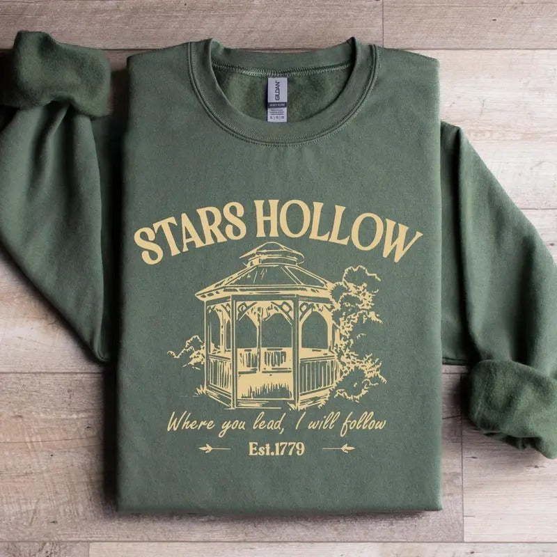 Stars Hollow Gilmore Lukes Diner Connecticut Her - Adult & Kids T-Shirts, Sweatshirts & Hoodies apparel design preview 1