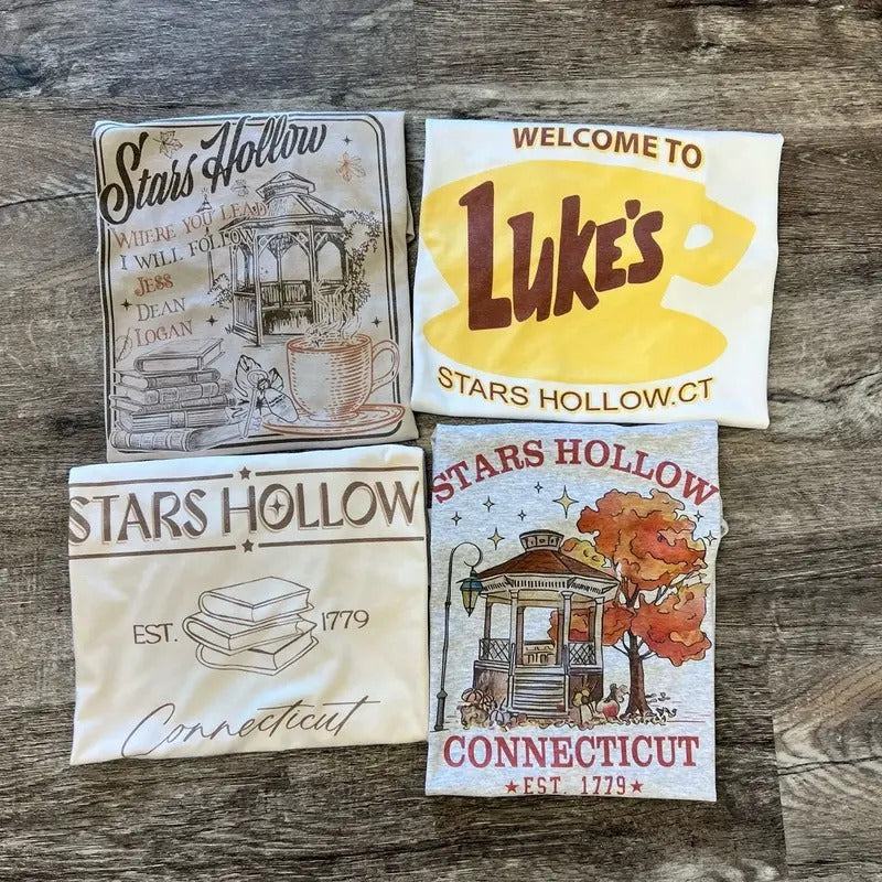 Stars Hollow Gilmore - Adult & Kids T-Shirts, Sweatshirts & Hoodies apparel design preview 1