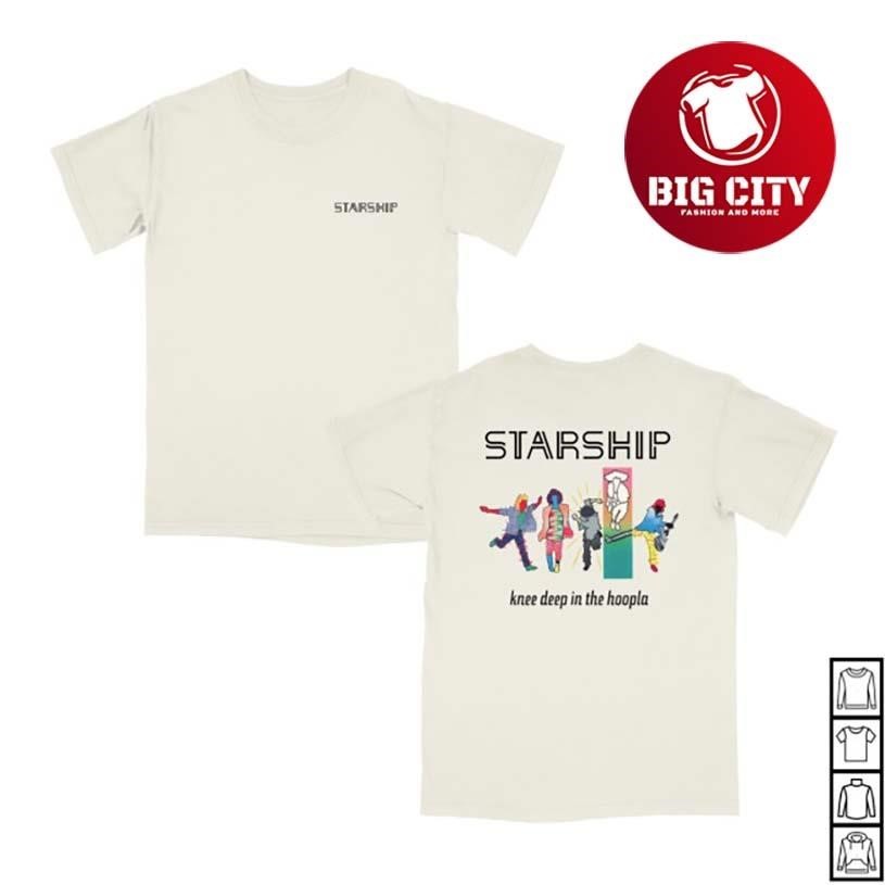Starship Knee Deep In The Hoopla Two Sided - Adult & Kids T-Shirts, Sweatshirts & Hoodies apparel design preview 1