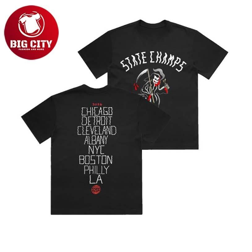 State Champs Reaper Tour Two Sided - Adult & Kids T-Shirts, Sweatshirts & Hoodies apparel design preview 1