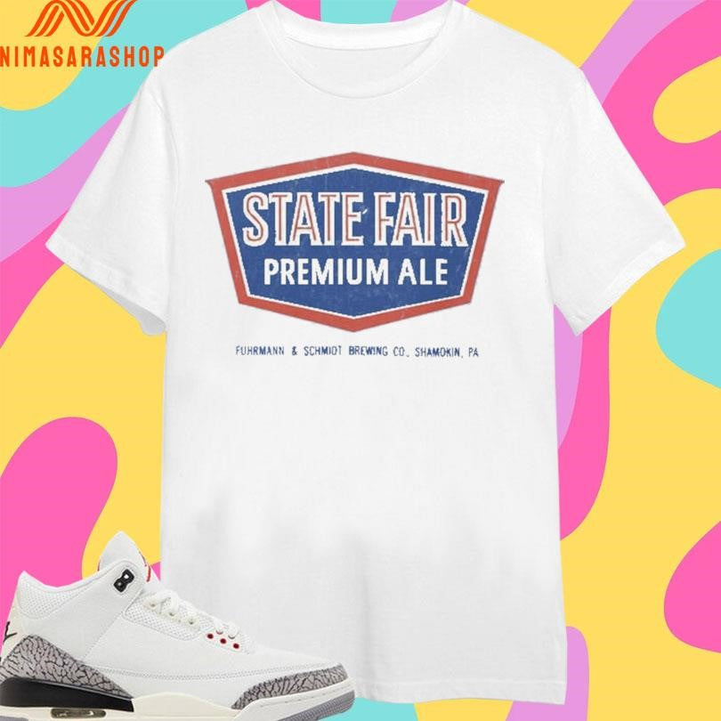 State Fair Premium Ale Fuhrmann And Schmidt Brewing - Adult & Kids T-Shirts, Sweatshirts & Hoodies apparel design preview 1