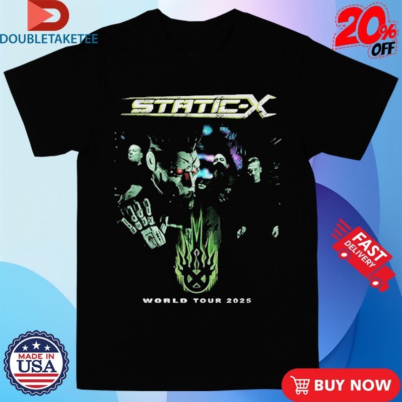 Static X Astro World Tour 2025 - Adult & Kids T-Shirts, Sweatshirts & Hoodies apparel design preview 1