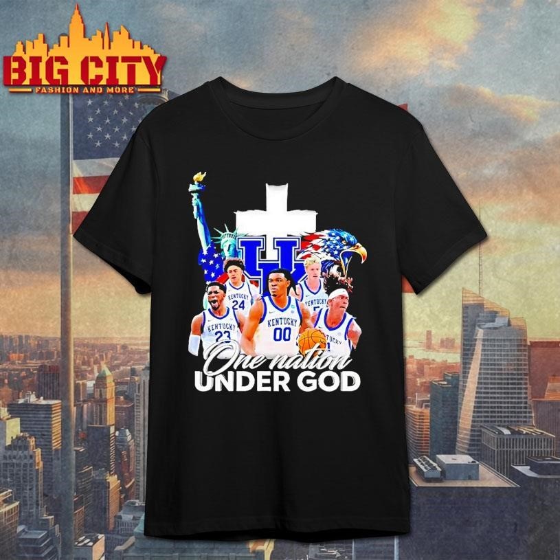 Statue Of Liberty Eagle And Kentucky Wildcats Players - Adult & Kids T-Shirts, Sweatshirts & Hoodies apparel design preview 1