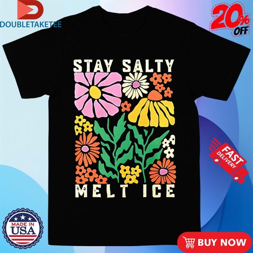 Stay Salty Melt ICE Flower Abolish - Adult & Kids T-Shirts, Sweatshirts & Hoodies apparel design preview 1
