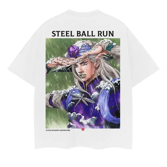 Steel Ball Run "Gyro Zeppeli" Heavyweight Vintage - Adult & Kids T-Shirts, Sweatshirts & Hoodies apparel design preview 1
