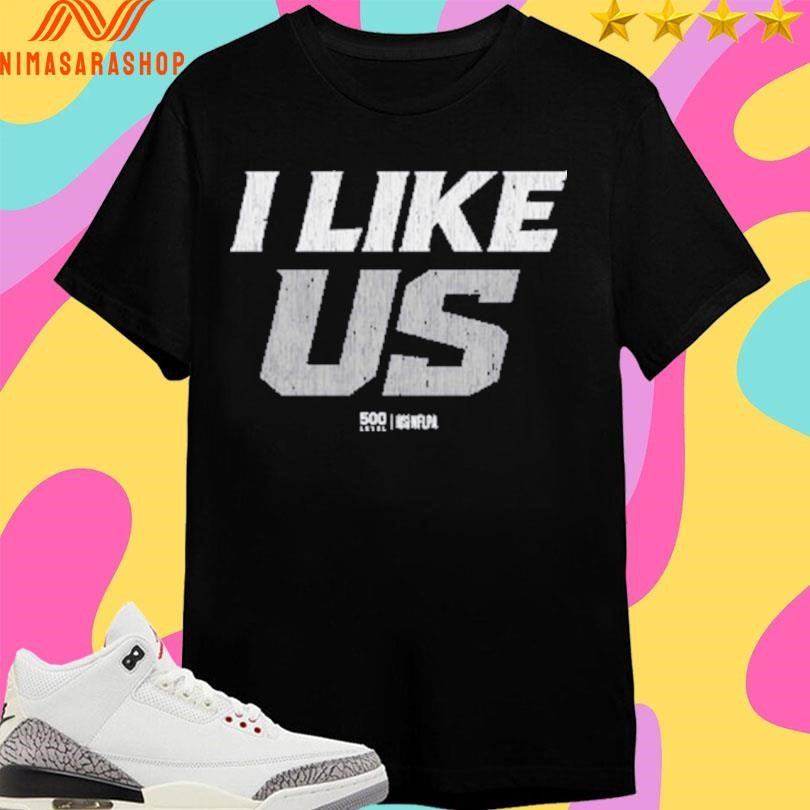Stefon Diggs New England I Like Us Font - Adult & Kids T-Shirts, Sweatshirts & Hoodies apparel design preview 1