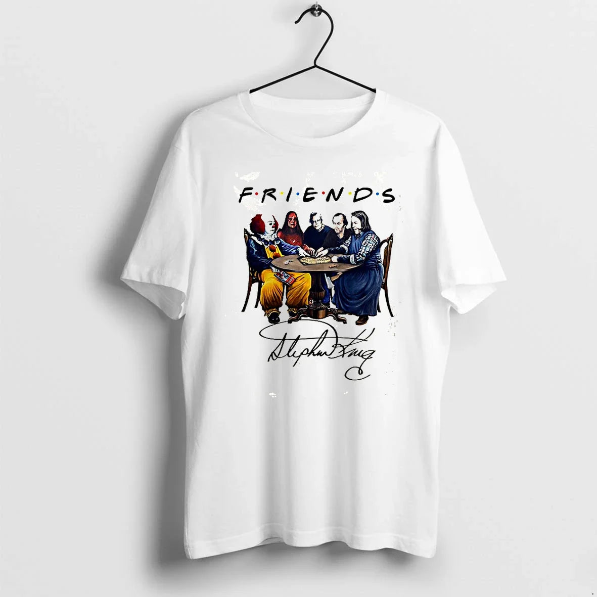 Stephen King Horror Friends Sweater - Adult & Kids T-Shirts, Sweatshirts & Hoodies apparel design preview 1