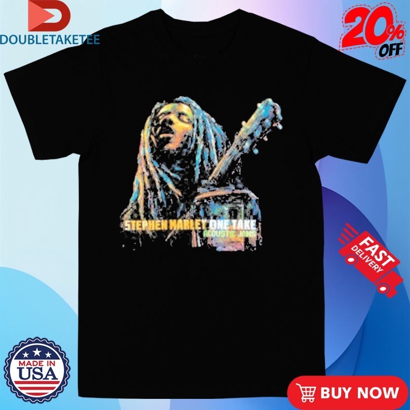 Stephen Marley One Take Acoustic Jams - Adult & Kids T-Shirts, Sweatshirts & Hoodies apparel design preview 1
