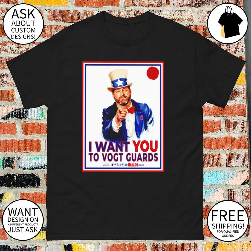 Stephen Vogt I Want You To Guardians All Star Ballot - Adult & Kids T-Shirts, Sweatshirts & Hoodies apparel design preview 1