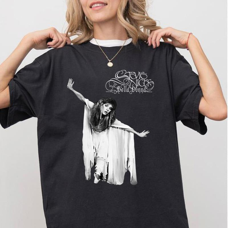 Stevie Bella Donna Vintage 70s Music Retro Classic - Adult & Kids T-Shirts, Sweatshirts & Hoodies apparel design preview 1