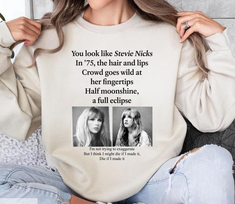 Stevie Nicks Tour 2024 Shirtstyle{N002}2 - Adult & Kids T-Shirts, Sweatshirts & Hoodies apparel design preview 1