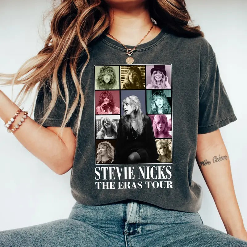 Stevie Nicks Era Tour Nick Bootleg Fan - Adult & Kids T-Shirts, Sweatshirts & Hoodies apparel design preview 1