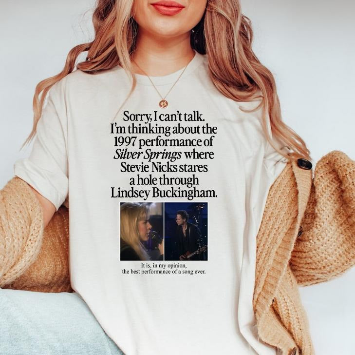 Stevie Nicks Tour 2024 Music I'M Thinking About 1997 - Adult & Kids T-Shirts, Sweatshirts & Hoodies apparel design preview 1