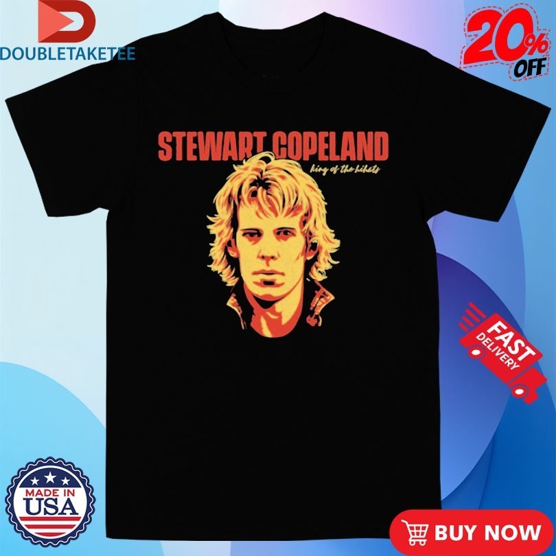 Stewart Copeland King Of The Hi-Hats - Adult & Kids T-Shirts, Sweatshirts & Hoodies apparel design preview 1
