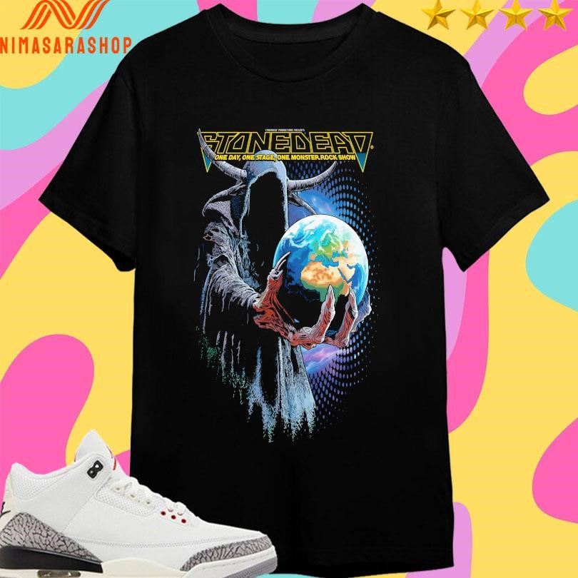 Stonedeaf Productions Presents Stonedead One Day - Adult & Kids T-Shirts, Sweatshirts & Hoodies apparel design preview 1