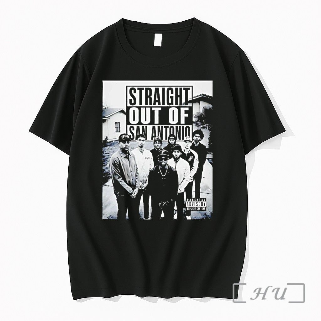 Straight Out Of San Antonio Spurs Sweater Jpg - Adult & Kids T-Shirts, Sweatshirts & Hoodies apparel design preview 1