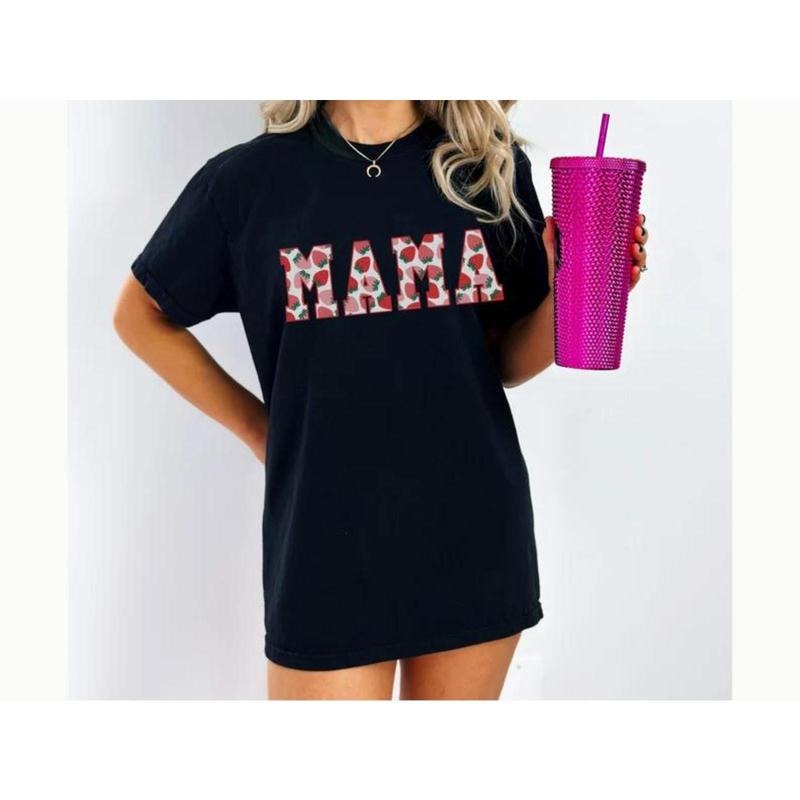 Strawberry Mom Fruit Comfort Summer - Adult & Kids T-Shirts, Sweatshirts & Hoodies apparel design preview 1