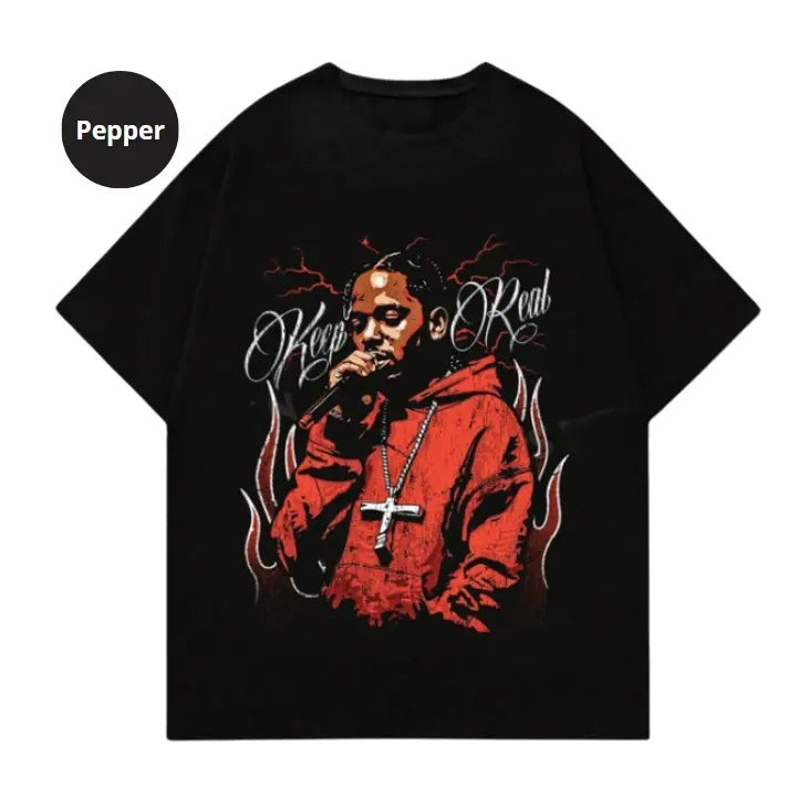 Street Life Illusion Face Print Short Sleeve Crew - Adult & Kids T-Shirts, Sweatshirts & Hoodies apparel design preview 1