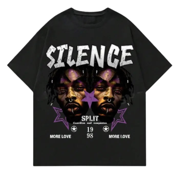 Street Life Retro Distressed Portrait Print Short - Adult & Kids T-Shirts, Sweatshirts & Hoodies apparel design preview 1