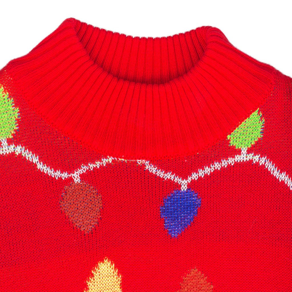 String Lights Womens Dress Ugly Christmas Sweater - Holiday Gift product image 2
