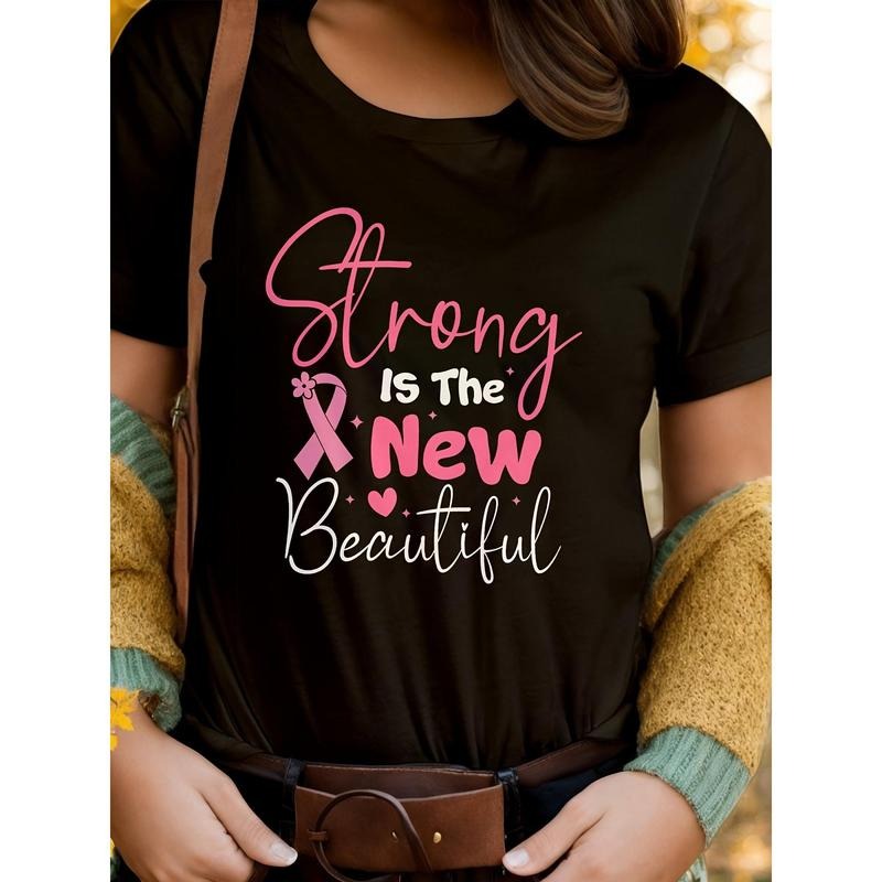 Strong Is New Printed Round Neck Soft Breathable - Adult & Kids T-Shirts, Sweatshirts & Hoodies apparel design preview 1
