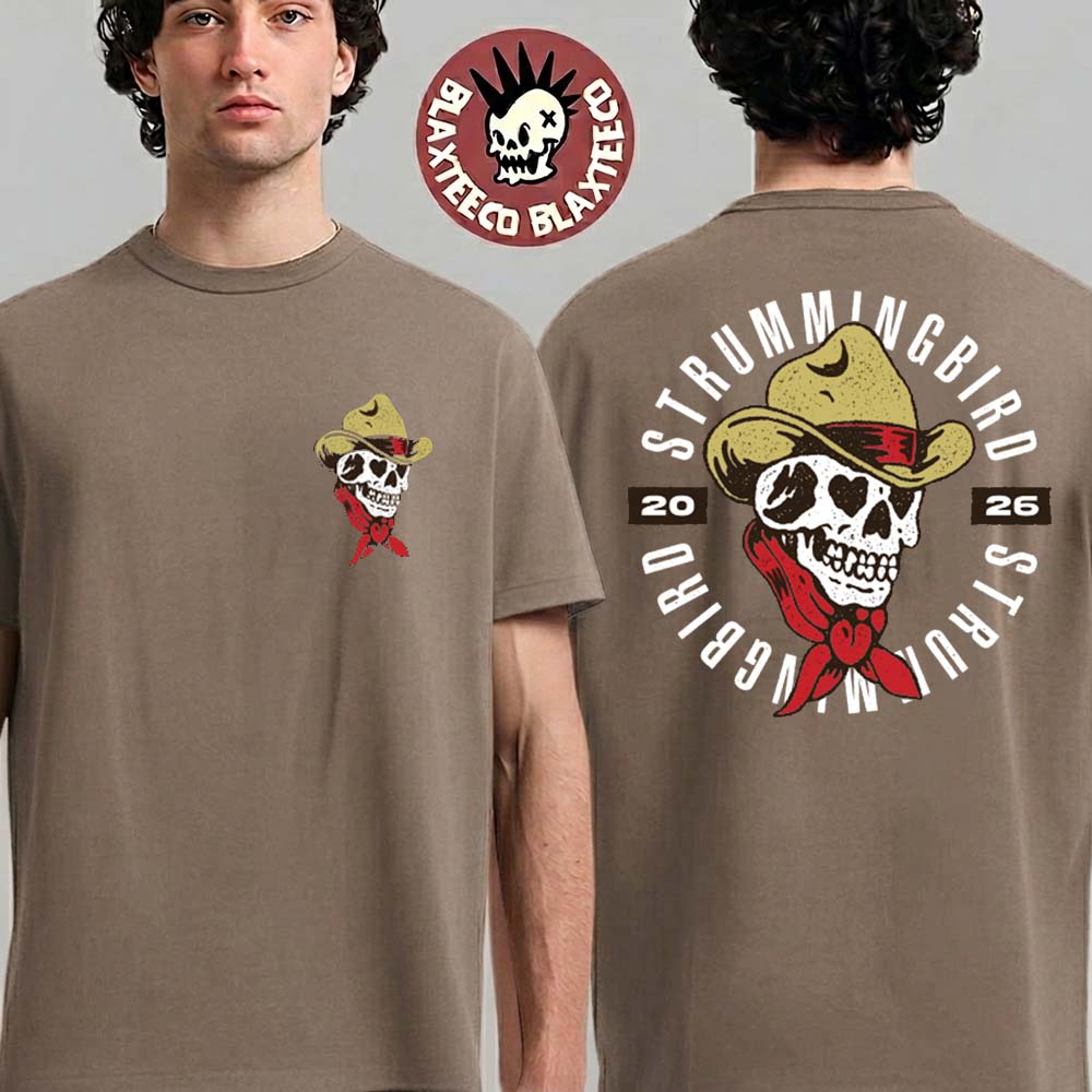 Strummingbird 2026 Festival Exclusive Merch In - Adult & Kids T-Shirts, Sweatshirts & Hoodies apparel design preview 1