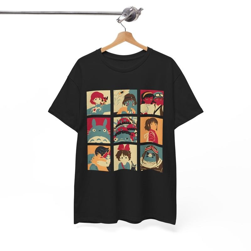 Studio Ghibli Characters - Adult & Kids T-Shirts, Sweatshirts & Hoodies apparel design preview 1