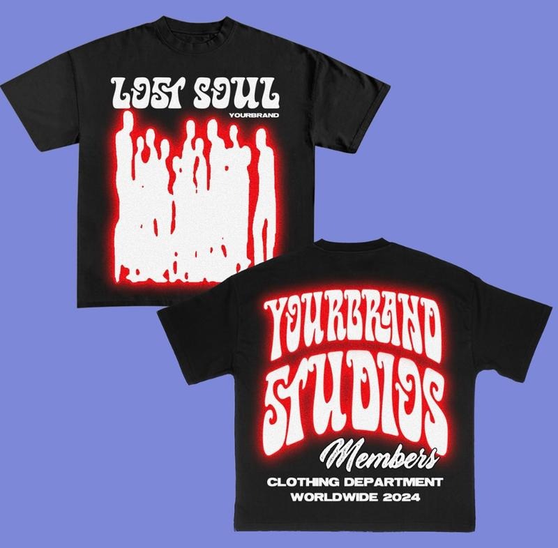 Gothic Lost Soul Grapjoc Retro Hip Hop Streetwear Y2k - Adult & Kids T-Shirts, Sweatshirts & Hoodies apparel design preview 1