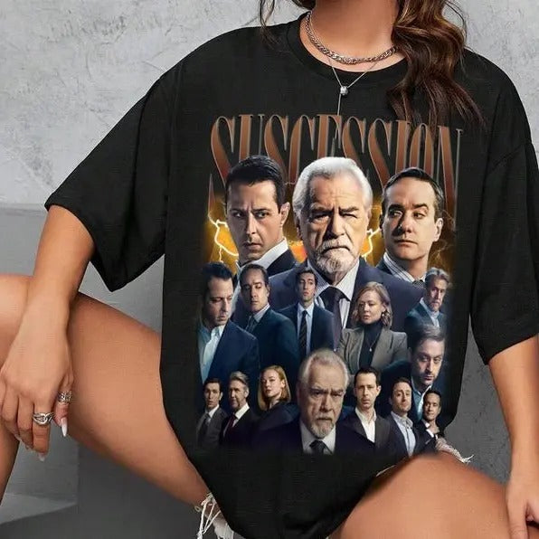 Succession Kendall Roy Eras Tour Top Womenswear - Adult & Kids T-Shirts, Sweatshirts & Hoodies apparel design preview 1