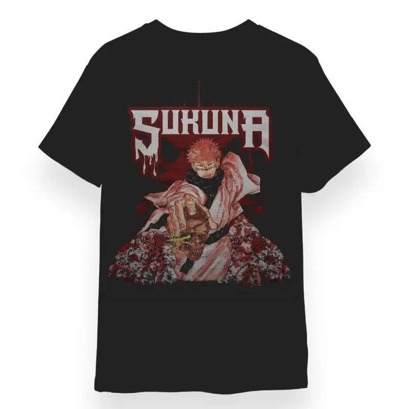 Sukuna Anime Fans Menswear Top Underwear Streetwear - Adult & Kids T-Shirts, Sweatshirts & Hoodies apparel design preview 1