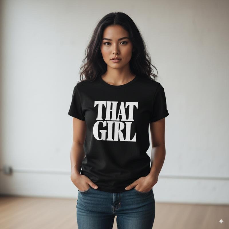 THAT Cotton Casual Crew Neck Short Sleeve Bold - Adult & Kids T-Shirts, Sweatshirts & Hoodies apparel design preview 1