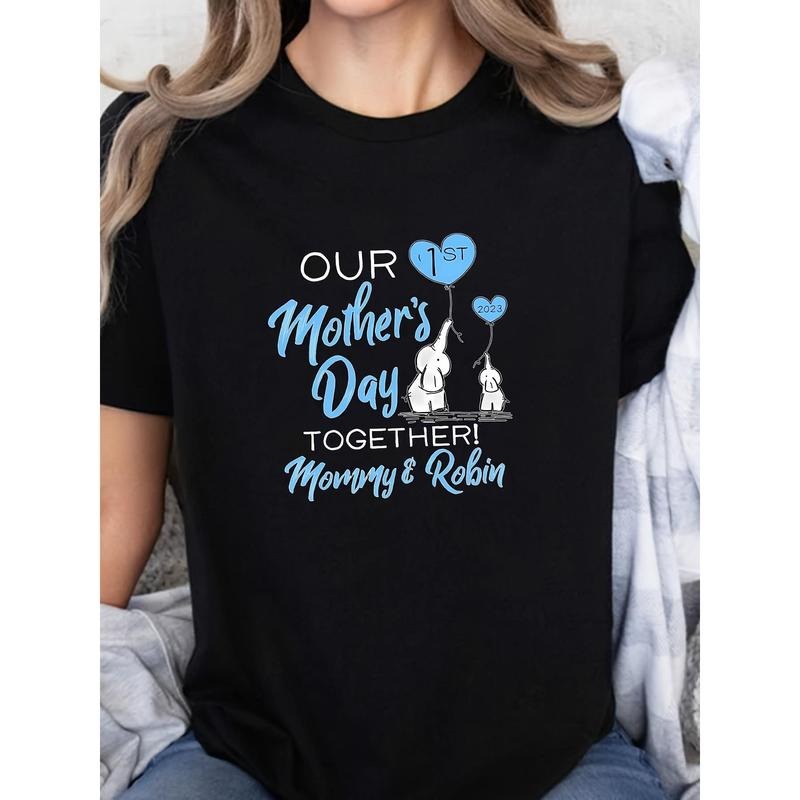 "Our 1st Together" Cotton Soft Breathable Casual - Adult & Kids T-Shirts, Sweatshirts & Hoodies apparel design preview 1