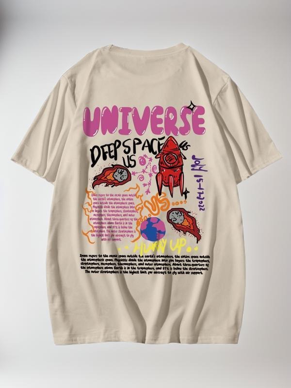 Summer Clothes Funny Vintage Letter Cartoon Print - Adult & Kids T-Shirts, Sweatshirts & Hoodies apparel design preview 1