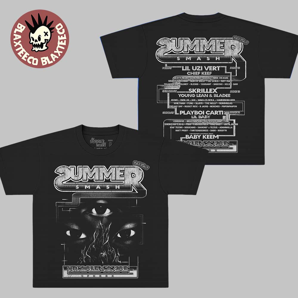 Summer Smash 2026 Festival Merch Lineup Connections - Adult & Kids T-Shirts, Sweatshirts & Hoodies apparel design preview 1