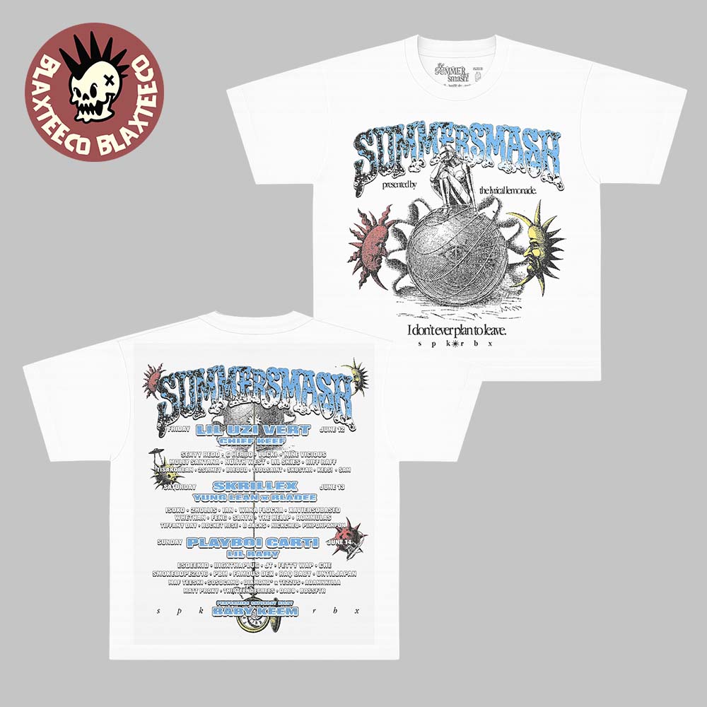 Summer Smash 2026 Festival Merch Lineup Lunar Two - Adult & Kids T-Shirts, Sweatshirts & Hoodies apparel design preview 1