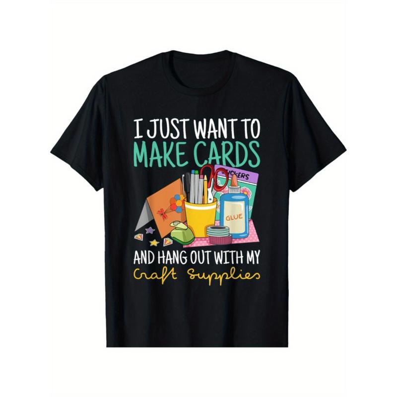 Summer Tshits Card Making Maker - Adult & Kids T-Shirts, Sweatshirts & Hoodies apparel design preview 1