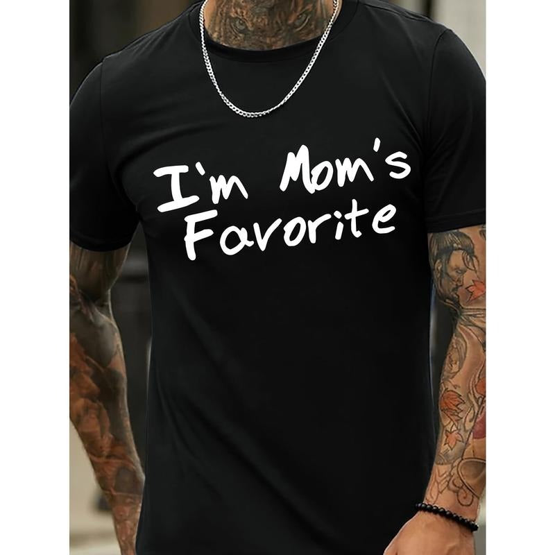 1 Pc 100% Cotton Letter Printed Crew Neck Casual Top - Adult & Kids T-Shirts, Sweatshirts & Hoodies apparel design preview 1